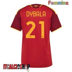AS Roma Paulo Dybala #21 Prima Maglia Femmina 2026-27 Manica Corta AS Roma Paulo Dybala #21 Prima Maglia Femmina 2026-27 Manica Corta